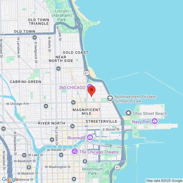map of the area